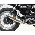 Competition Werkes GP Dual Slip On Exhaust for the Moto Guzzi V7  (all models) (08-14)